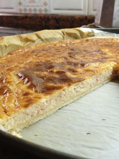 Una foto de Quiche de jamón y queso