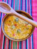 Quinoa con habas frescas a la cacerola 🥣 Guisito de quinoa y habas, receta con olla 🍲 Veggie