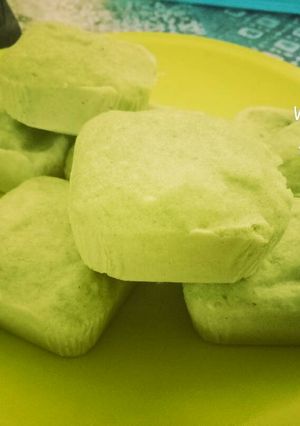 Foto resep Bolu kukus pandan keto