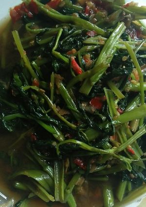 Foto resep Cah kangkung ulek saus tiram