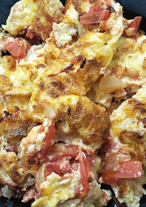 A picture of Scrambled eggs.
