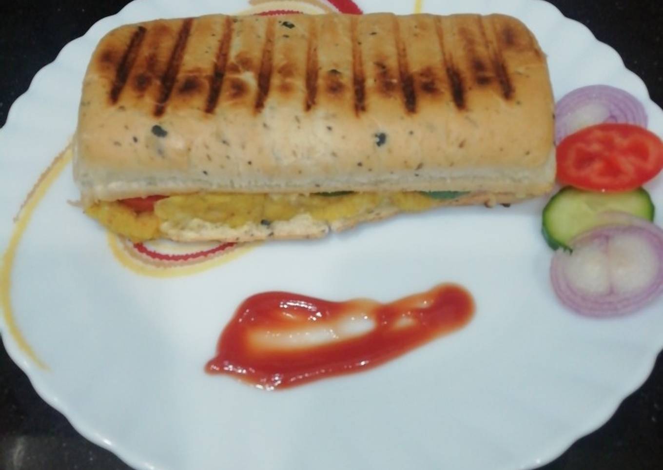 Potato Roll Hotdog
