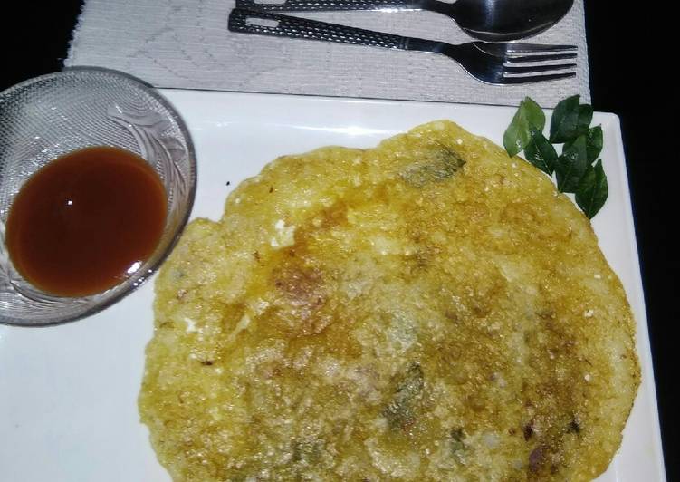 Recipe of Homemade Suji ka chila healthy break fast