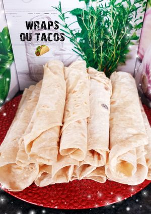 Une photo de Wraps où tacos 🌮 maison