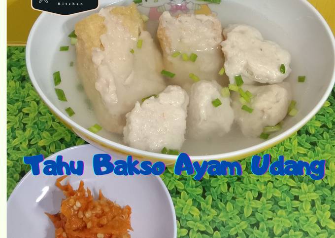 Resep Tahu Bakso Ayam Udang Oleh Nanik Cahyani Hernowo Cookpad