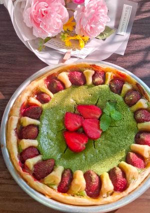 Foto resep 635.Pizza Matcha