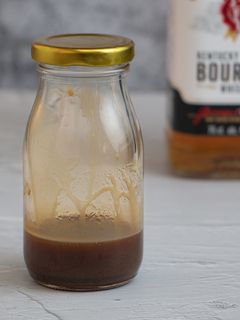 A picture of Boozy Salted Caramel Sauce.
