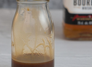 A picture of Boozy Salted Caramel Sauce.