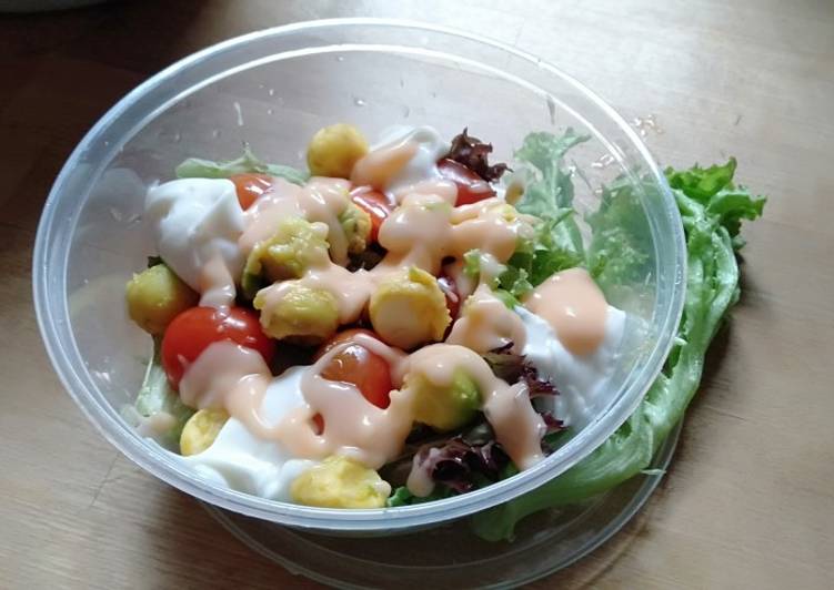 Resep Vegetable salad 🥗 Super Lezat