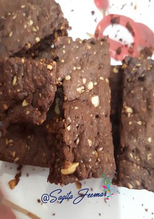 Foto resep Brownies Kering Instan
