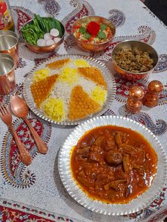 عکسی از دستور خورش بامیه