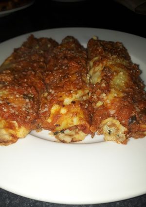 Una foto de Canelones de ricota y verdura!