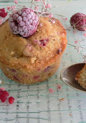 Une photo de Muffins aux framboises