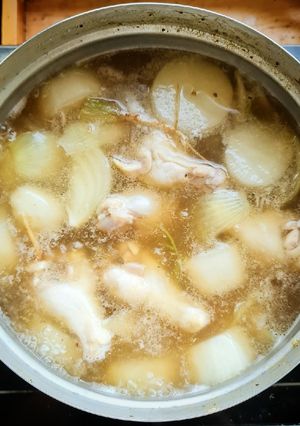 รูปของ น้ำซุปไก่ตุ๋น (ทำทานคู่บะหมี่)⭐