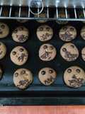 Kukis makan blepotan