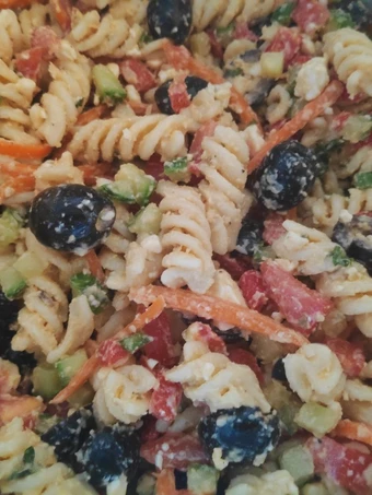 Easy Way Make Greek Pasta Salad (Version 2) the Delicious You can take Joss in your mouth