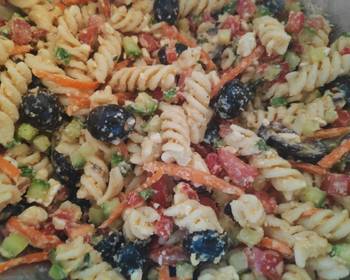 Without Fail Cooking Recipe Greek Pasta Salad Version 2 Delicious Simple