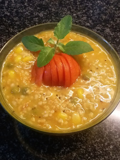 वेज ओट्स दलिया (veg oats daliya recipe in Hindi) रेसिपी मुख्य फोटो