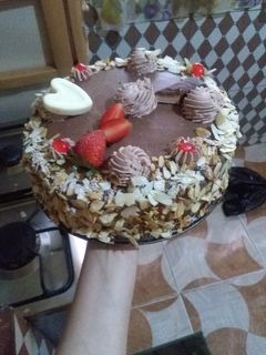 صورة لوصفة كيكة عيد ميلاد