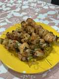 Espetadas de frango airfryer