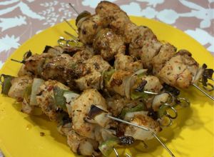 Foto de Espetadas de frango airfryer
