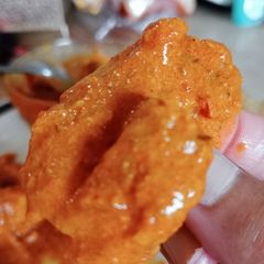 A picture of Easy peasyyy butter chicken.