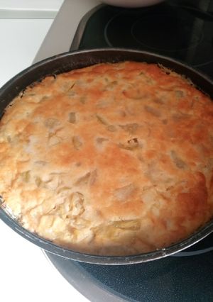 Una foto de Pastel de calabacines