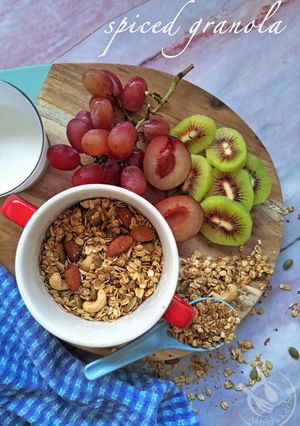 A picture of Spiced Granola.