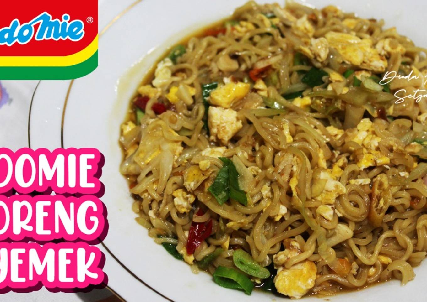 Indomie Goreng Nyemek Pedas