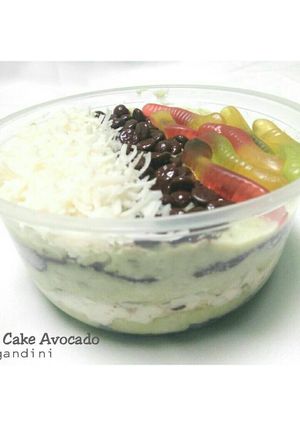 Foto resep Cheese Cake Avocado