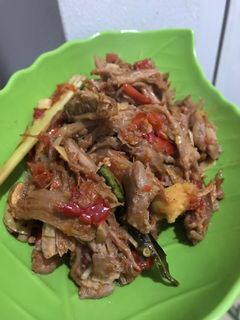 Foto resep Oseng Sapi Suwir Mercon