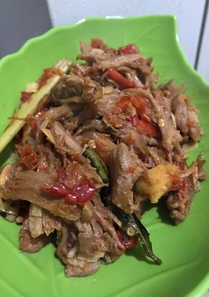 Foto resep Oseng Sapi Suwir Mercon