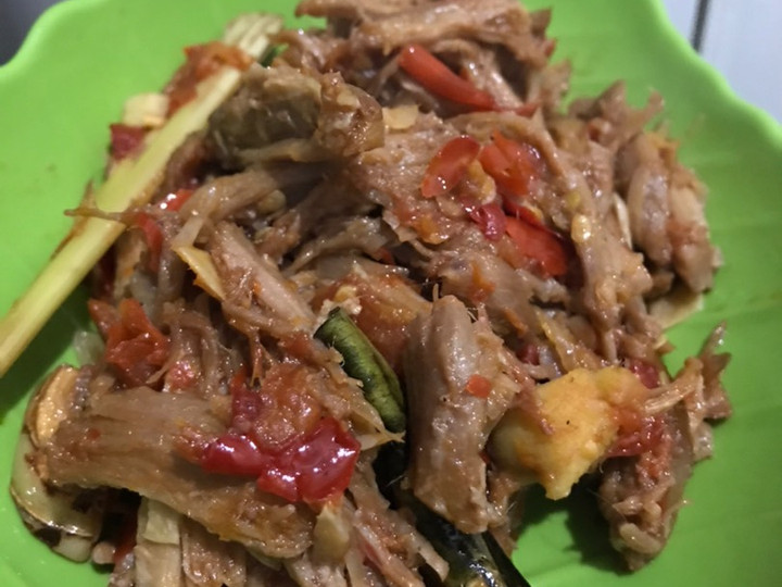 Resep Oseng Sapi Suwir Mercon Menu Enak