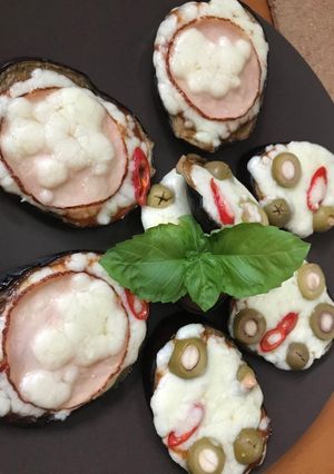 Foto resep Mini Eggplant pizza