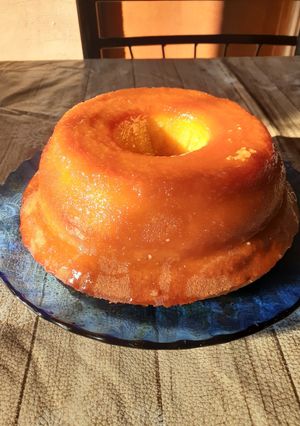 Una foto de Budín de pan!