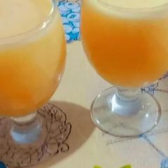 A picture of Peach refreshing drink     .