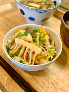 Foto resep Nasi Tim Rebung ala Jepang (Takenoko gohan)