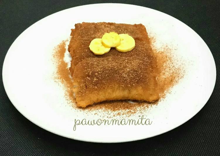 Roti Goreng Pisang Milo