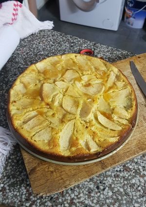 Una foto de Torta de manzana🍎 en Licuadora