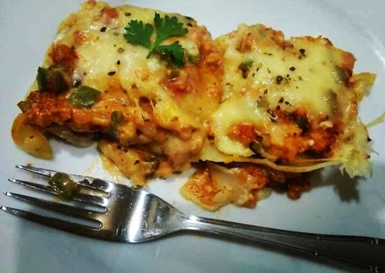 Step-by-Step Guide to Prepare Homemade Lasagne😍😋