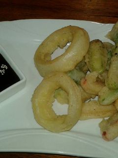 Una foto de Vegetales en masa Tempura