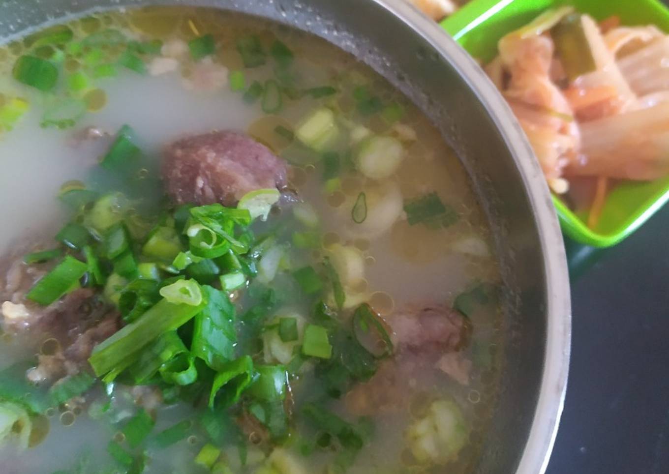 Sop tulang sapi ala Korea