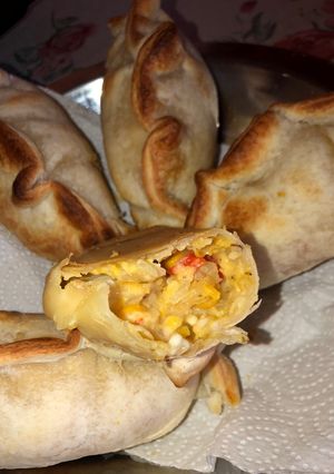 Una foto de Empanadas de choclo 😋