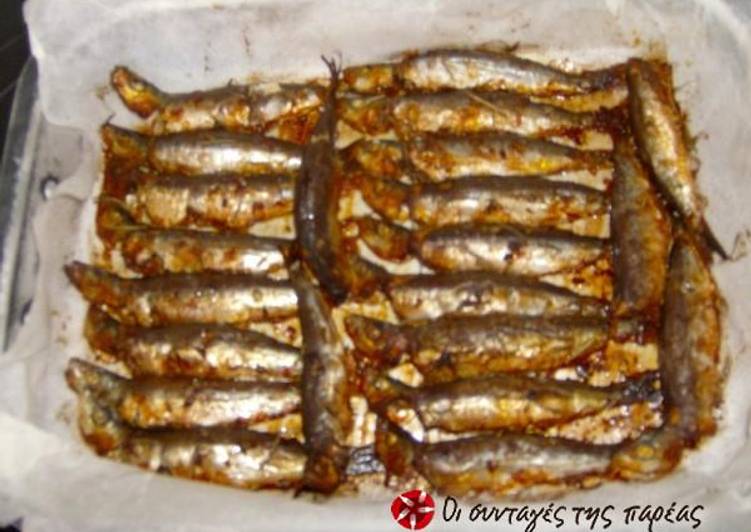 Recipe of Ultimate Sardines marinated in mustard and ouzo