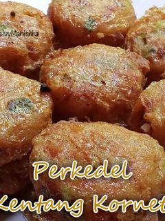 Foto resep 🌺Perkedel Kentang Kornet