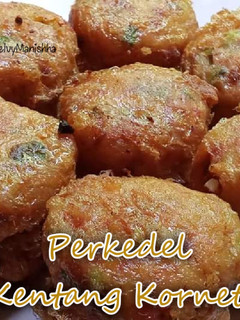 Foto resep 🌺Perkedel Kentang Kornet