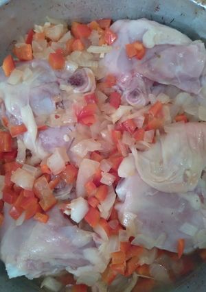 Una foto de Pollito al horno