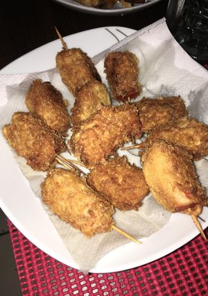 Una foto de Salchichas envueltas