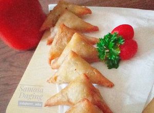 Foto resep Samosa Daging