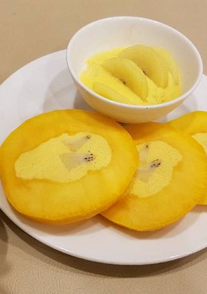 Hình của món Kem trái xoài.